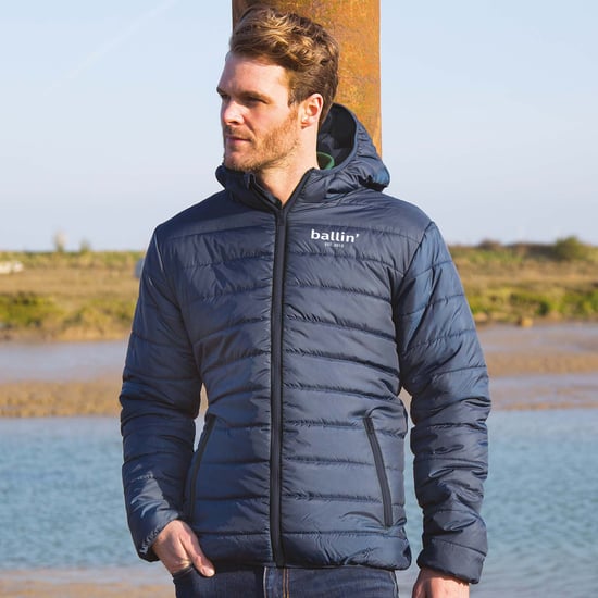 Ballin Est. 2013 Jas zomer Padded Jacket Blauw - Image 3