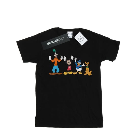 Disney Heren Mickey Mouse Friends T-Shirt (Zwart) - Image 1