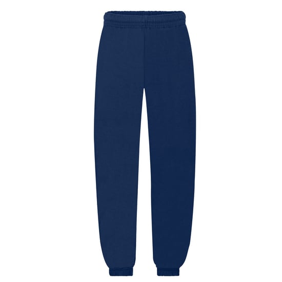 Fruit of the Loom Klassieke joggingbroek met elastische manchet voor kinderen/Kinderen (Marine) - Image 1