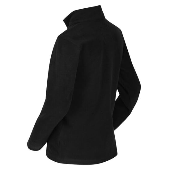 Regatta - Geweldige Outdoors Kinder Hot Shot II Half Zip Fleece Hoodie (Zwart) - Image 3