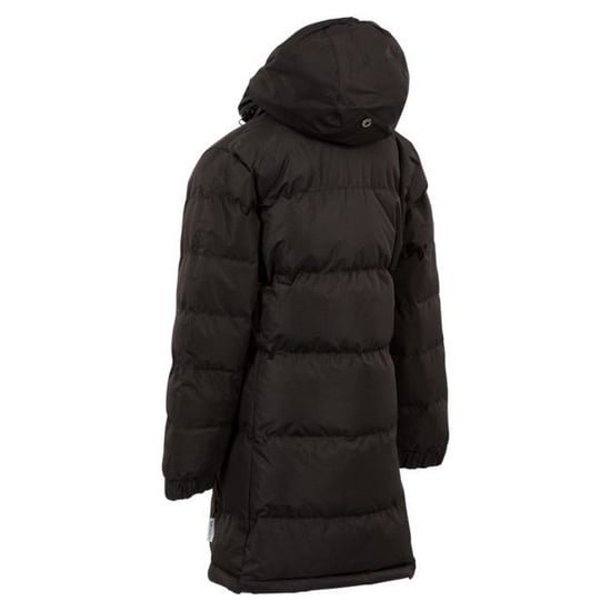 Trespass Meisjes Tiffy gewatteerde jas (Zwart) - Image 2