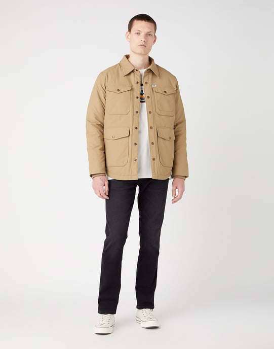 Wrangler - grafisch t-shirt gedragen in wit - Image 4