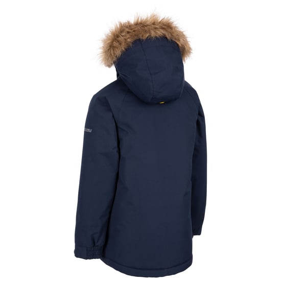 Trespass Waterdichte gewatteerde jas voor kinderen (Marine) - Image 2