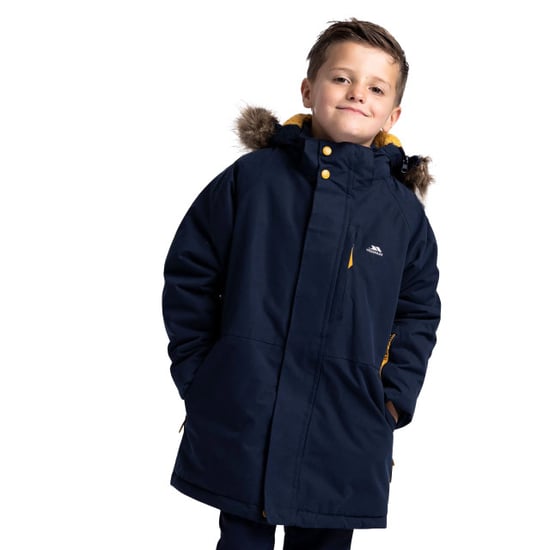 Trespass Waterdichte gewatteerde jas voor kinderen (Marine) - Image 3
