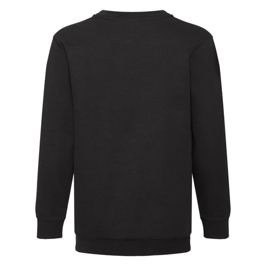 Fruit of the Loom Kinder/Kids Premium Sweatshirt met Inzetstuk (Zwart) - Image 2