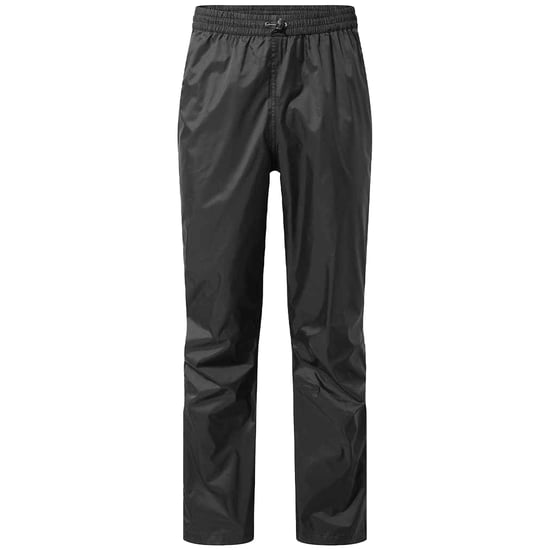 Craghoppers Inpakbare overbroek voor volwassenen (Zwart) - Image 1