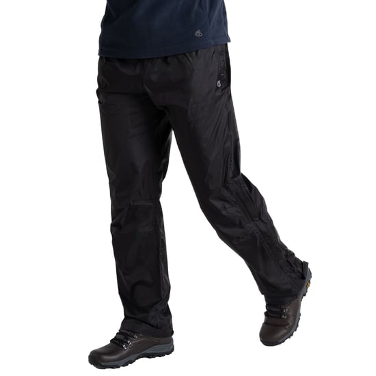Craghoppers Inpakbare overbroek voor volwassenen (Zwart) - Image 3