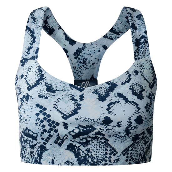 Dare 2B Dames/Dames Swift III Slangenprint Sportbeha (Skyway) - Image 1