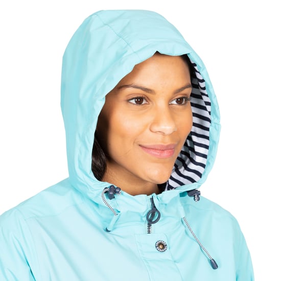 Trespass Dames/dames Flourish Waterproof Jasje (Aquamarine) - Image 3