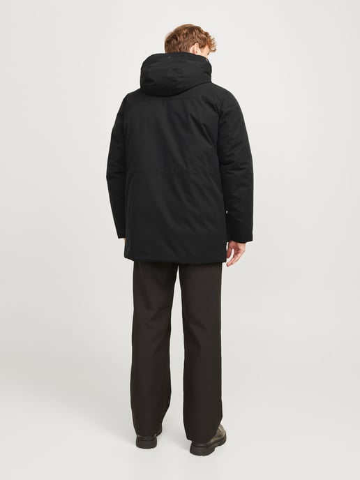 Jack & Jones Jas winter City Parka Zwart - Image 4