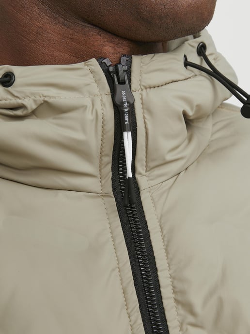 Jack & Jones Jas winter Heat Hybrid Jacket Beige - Image 4