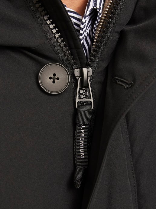 Jack & Jones Jas winter City Parka Zwart - Image 5