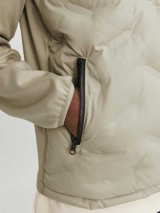 Jack & Jones Jas winter Heat Hybrid Jacket Beige - Image 5