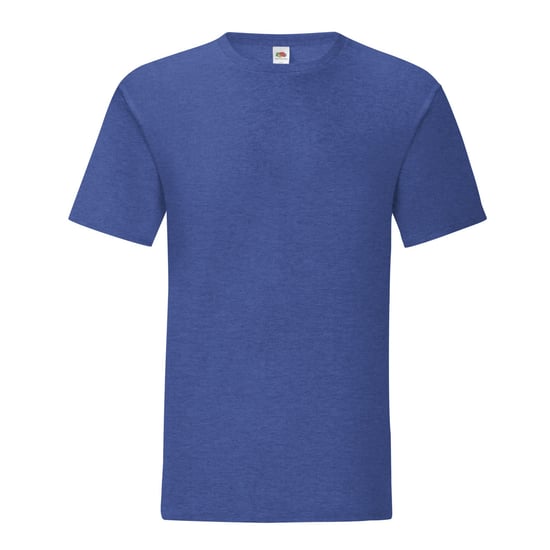 Fruit of the Loom Unisex Adult Iconic Heather T-Shirt (Heide Royal) - Image 1