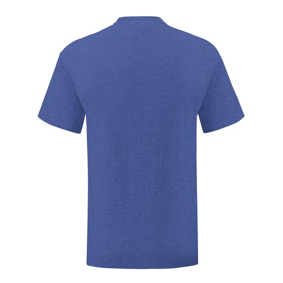 Fruit of the Loom Unisex Adult Iconic Heather T-Shirt (Heide Royal) - Image 2