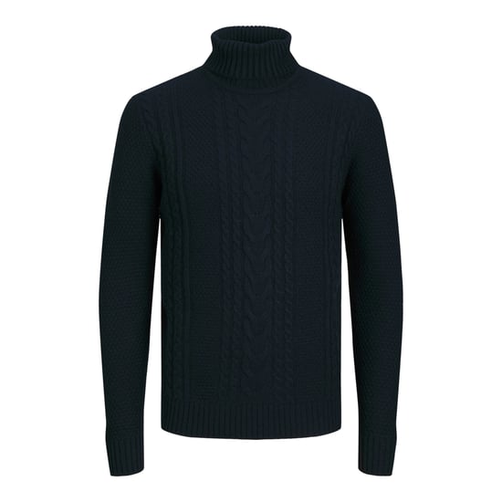 Jack & Jones Trui Craig Knit Roll Neck Blauw - Image 1