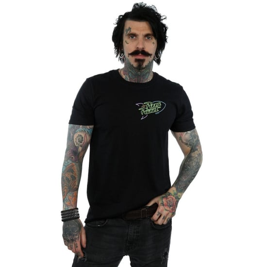 Disney Heren Toy Story Neon Pizza Planet Borst T-shirt (Zwart) - Image 3