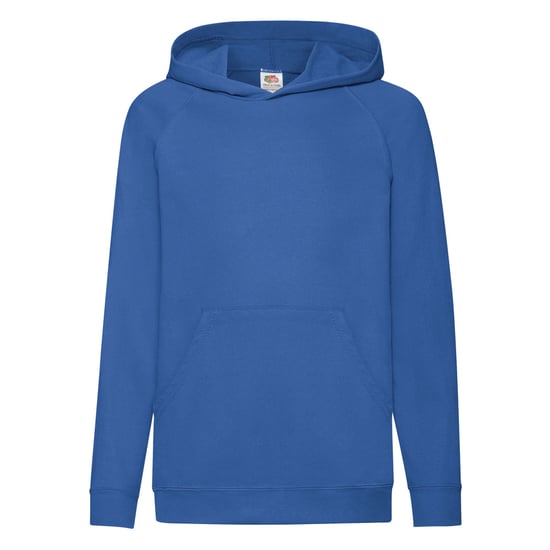 Fruit of the Loom Lichtgewicht Hoodie Kinderen/Kinderen (Koningsblauw) - Image 1