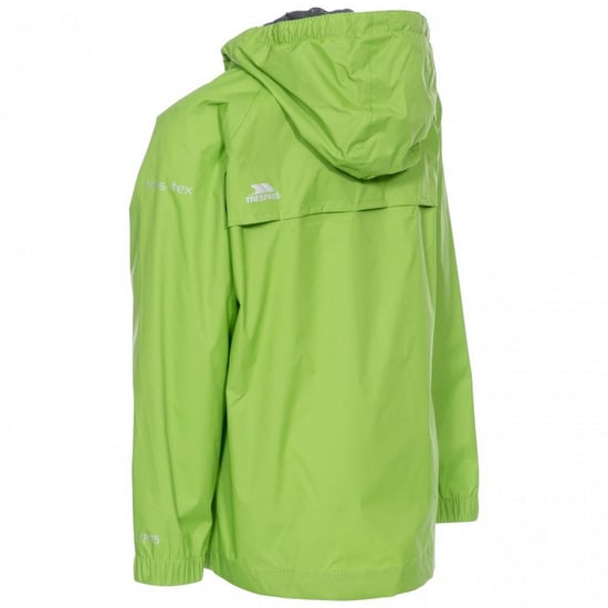 Trespass Kinderen/Kinderen Qikpac Waterdichte Packaway Jacket (Blad) - Image 2