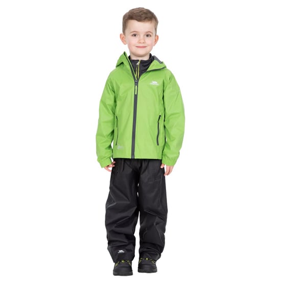 Trespass Kinderen/Kinderen Qikpac Waterdichte Packaway Jacket (Blad) - Image 4