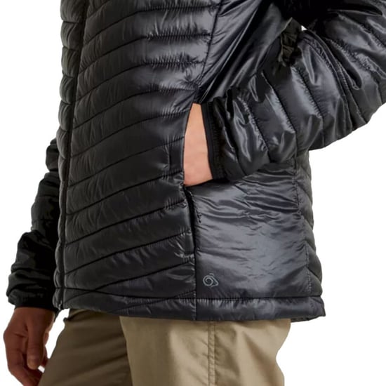 Craghoppers Expert Expolite gewatteerde jas voor heren (Zwart) - Image 3