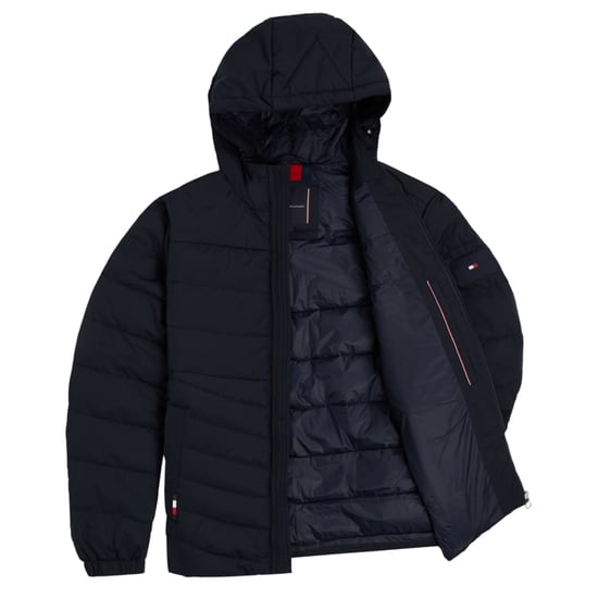 Tommy Hilfiger Jas winter Branded Hooded Jacket Blauw - Image 3
