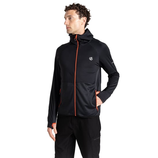 Dare 2B Heren Assimlilate II Core Stretch Midlayer (Zwart) - Image 4