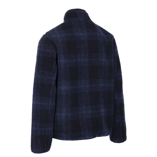 Trespass Heren Epperstone AT400 Geruite Fleece (Marine) - Image 2