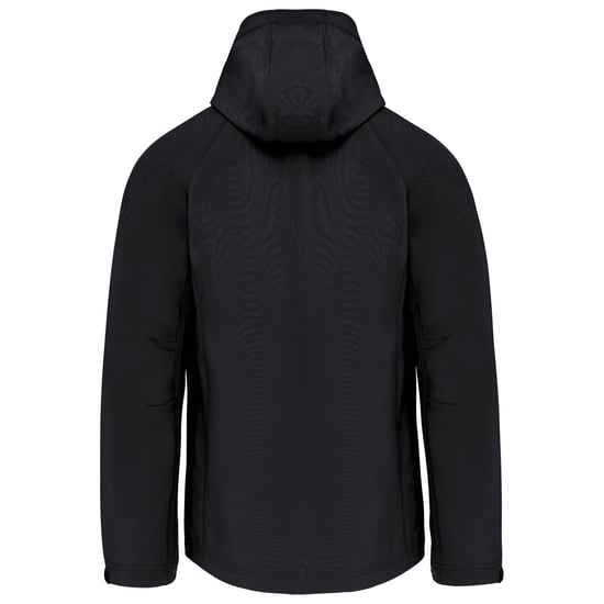 Ballin Est. 2013 Outdoorjas Softshell Hooded Jas Zwart - Image 2