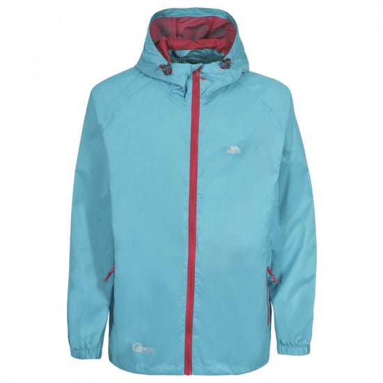 Trespass Kinderen/Kinderen Qikpac X Unisex Packaway Jacket (Aquamarine) - Image 1