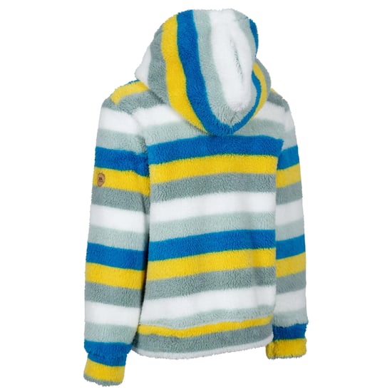 Trespass Kinder/Kinder fleece jas met prachtige streep (Wintergroene nevel) - Image 2