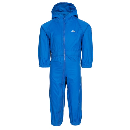 Trespass Kids Unisex Dripdrop Gewatteerd Waterdicht Regenpak (Kobalt) - Image 2