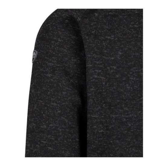 Trespass Heren Corsham Marl Half Zip Fleece Top (Zwart) - Image 3