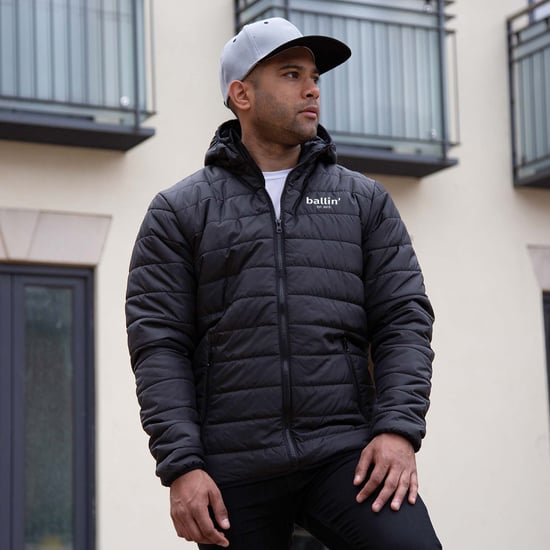Ballin Est. 2013 Jas zomer Padded Jacket Zwart - Image 3