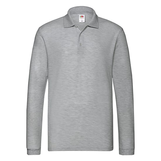 Fruit of the Loom Heren Premium poloshirt met lange mouwen (Atletische Heide) - Image 1