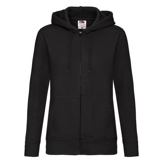 Fruit of the Loom Dames/Dames Premium Sweatjack (Zwart) - Image 1