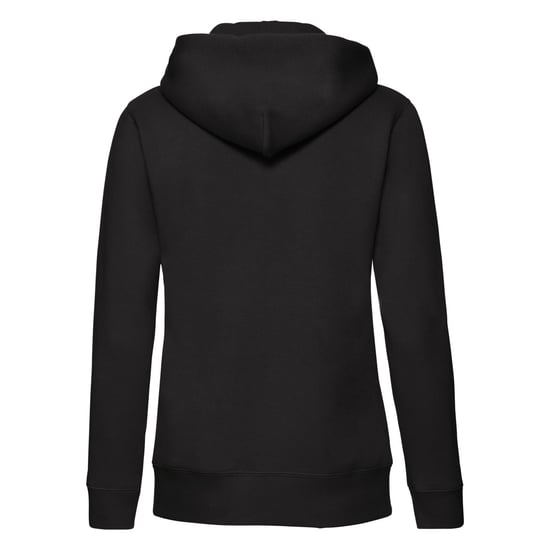 Fruit of the Loom Dames/Dames Premium Sweatjack (Zwart) - Image 2