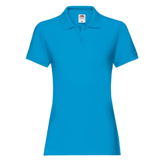Fruit of the Loom Dames/dames Premium Poloshirt (Azuurblauw) - Image 1