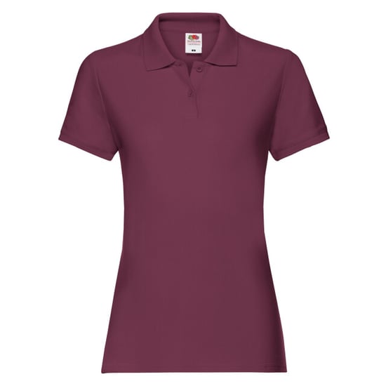Fruit of the Loom Dames/dames Premium Poloshirt (Bourgondië) - Image 1