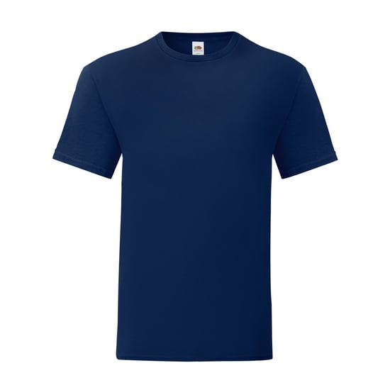 Fruit of the Loom Unisex volwassen iconisch T-shirt (Marine) - Image 1