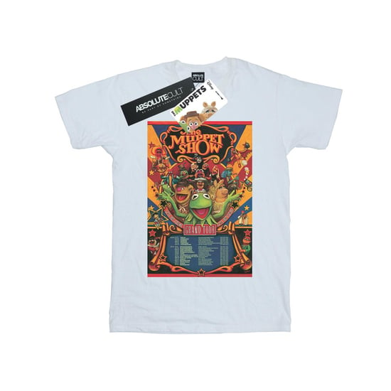 Disney Heren The Muppets The Muppet Show Poster T-Shirt (Wit) - Image 1