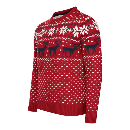 Cappuccino Italia Sweaters Noorse Trui Rood - Image 1