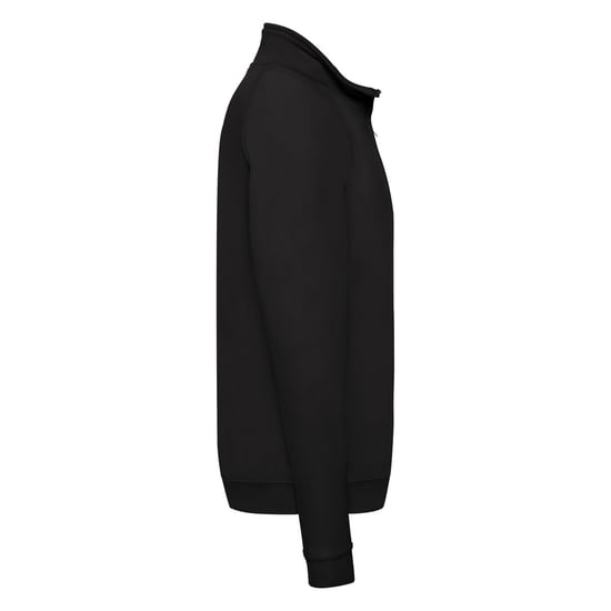 Fruit of the Loom Uniseks Klassiek Sweatshirt met Kwart Ritssluiting voor Volwassenen (Zwart) - Image 3