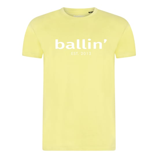 Ballin Est. 2013 Tee SS Regular Fit Shirt Geel - Image 1