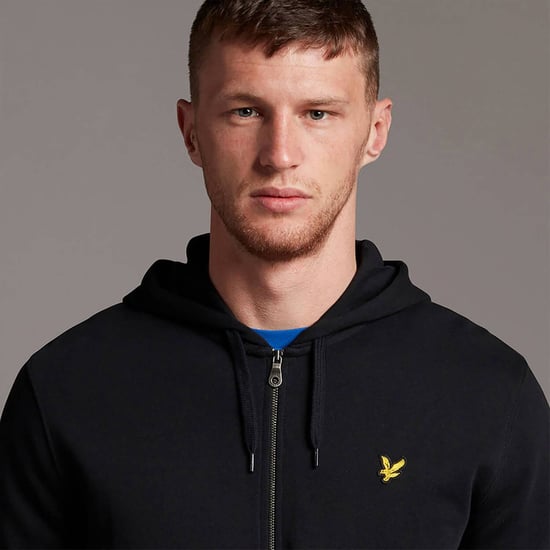 Lyle & Scott Hoodies Zip Through Hoodie Zwart - Image 4