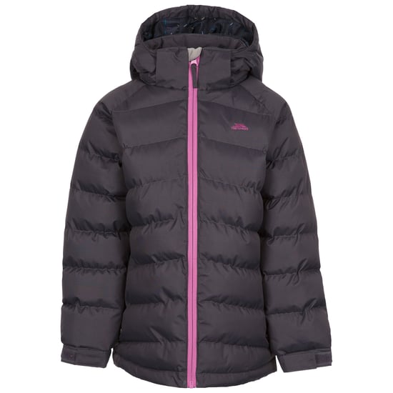 Trespass Kindermeisjes Amira Casual Jacket (Donkergrijs) - Image 1
