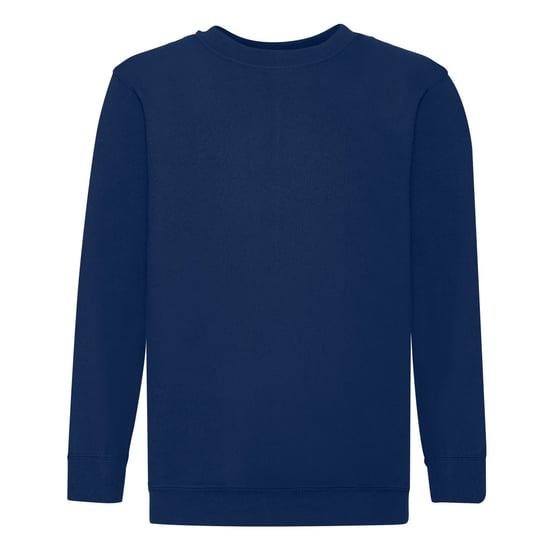 Fruit of the Loom Kinder/Kids Premium Sweatshirt met Inzetstuk (Marine) - Image 1