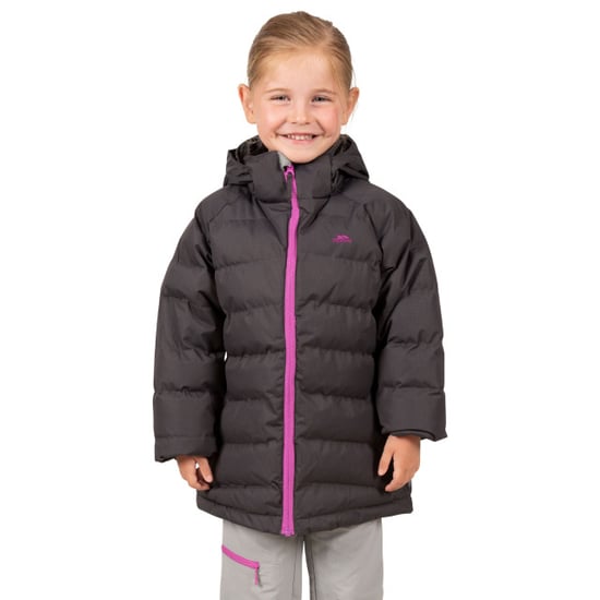 Trespass Kindermeisjes Amira Casual Jacket (Donkergrijs) - Image 3