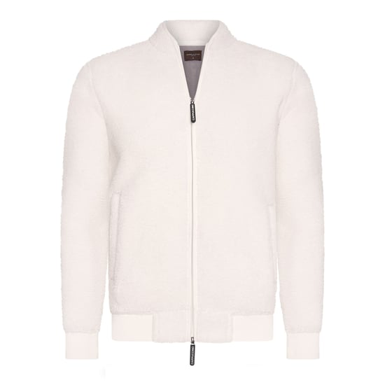 Cappuccino Italia Sweaters Sherpa Fleece Vest Wit - Image 2