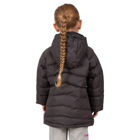 Trespass Kindermeisjes Amira Casual Jacket (Donkergrijs) - Image 4